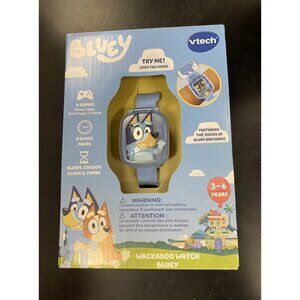VTech Bluey Wackadoo Kids Digital Watch Stopwatch Timer Alarm And Games New
